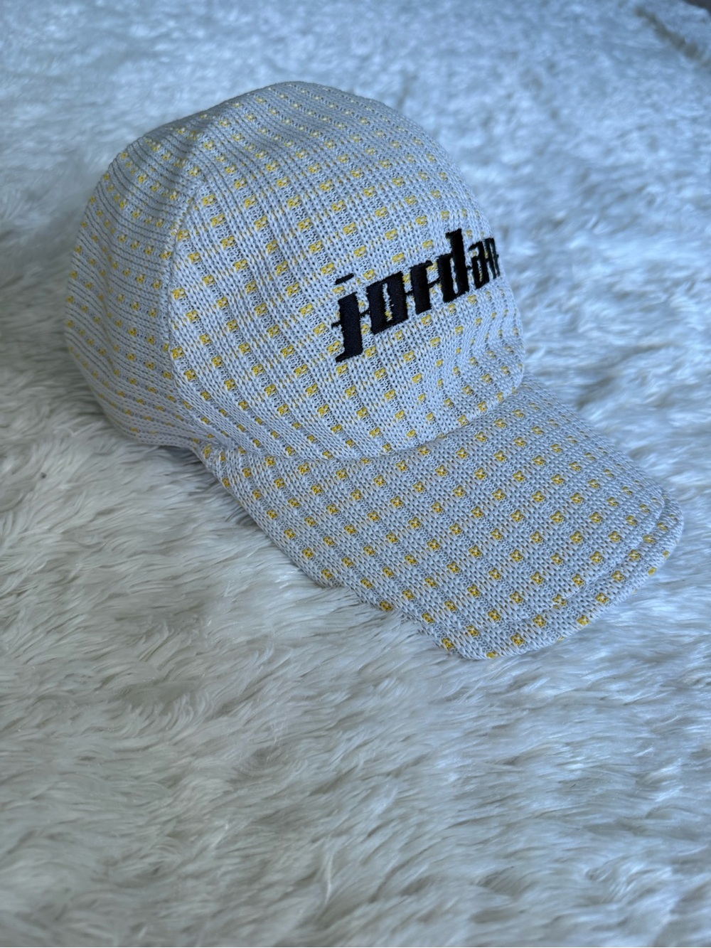 Vintage Rare Nike Air Jordan Woven Knit Cap